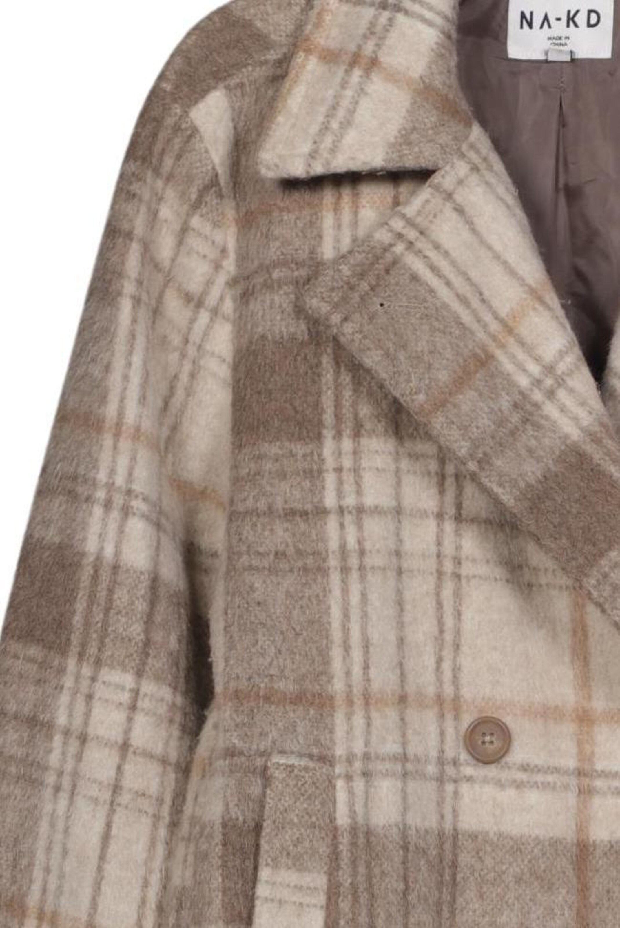 NA-KD Mantel XS in Beige