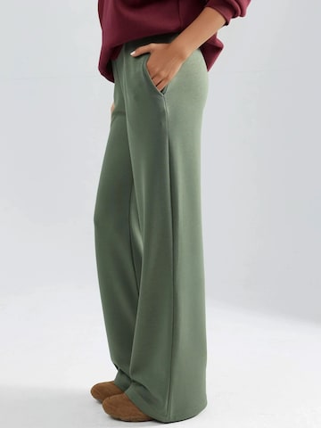 Hiccup Wide leg Broek in Groen
