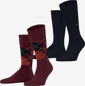 BURLINGTON Socks 'Everyday Argyle Mix 2-Pack' in Purple: front