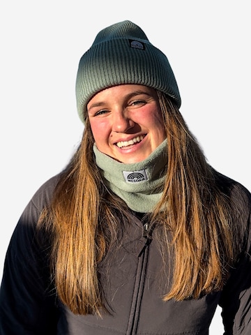 WESORA GmbH Schlauchschal 'Fleece Neckwarmer - All Black' in Grün