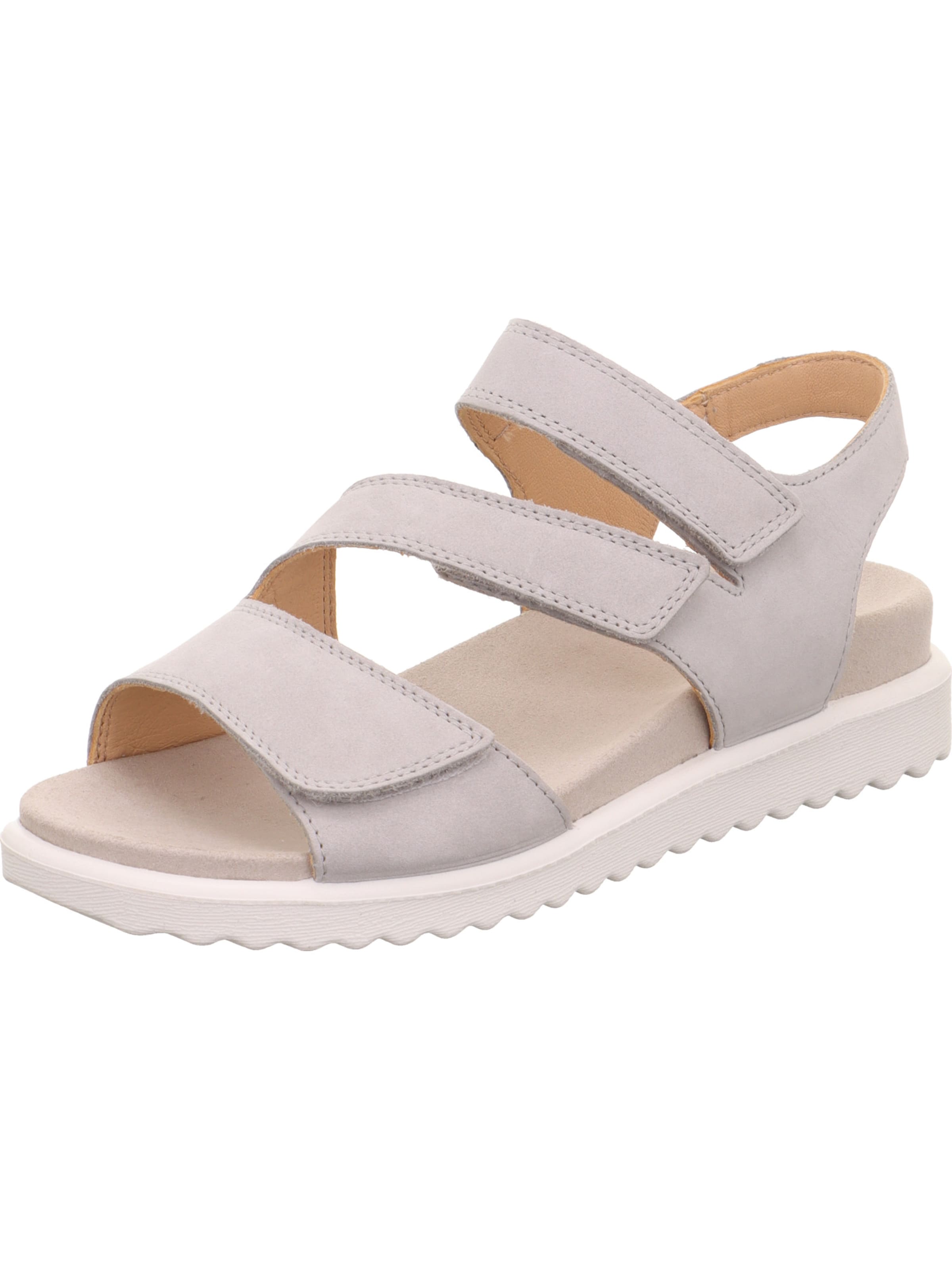 Legero Sandalen met riem 'Move' in Beige: voorkant