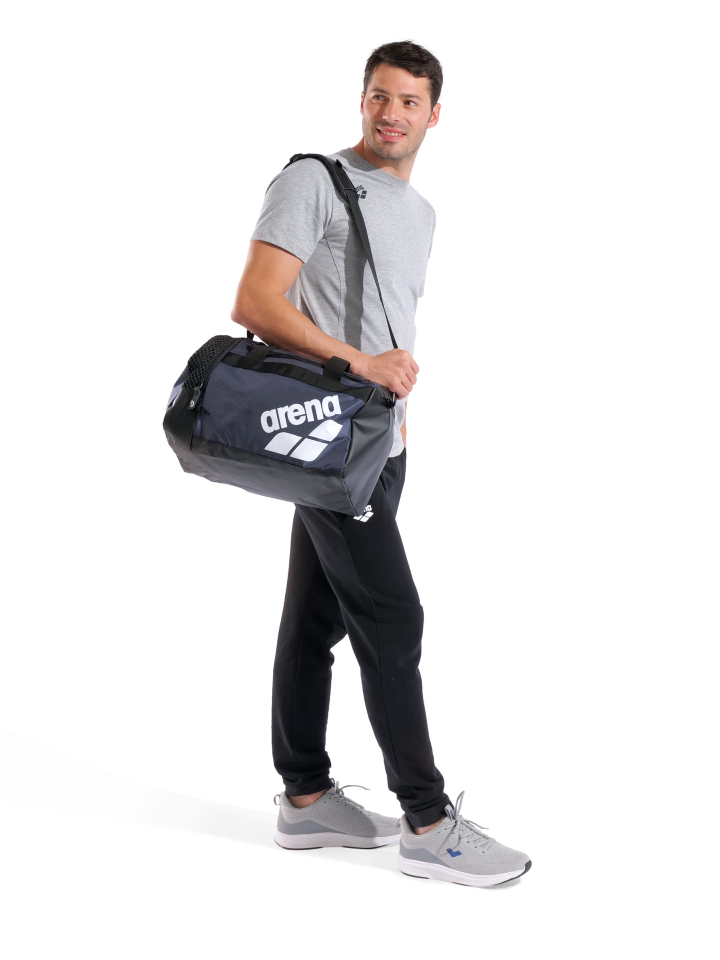 ARENA Спортна чанта 'ALL SET DUFFLE 25L' в синьо: отпред