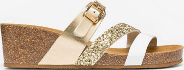 Kazar Mules in Gold