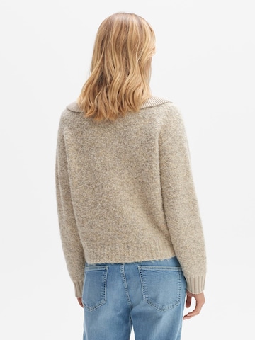 OPUS Sweter 'Prusulu' w kolorze beżowy