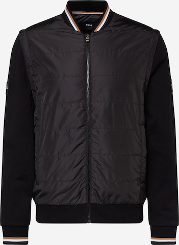 BOSS Black Between-season jacket 'Skiles' in Black: front