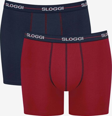 Boxers SLOGGI en bleu : devant