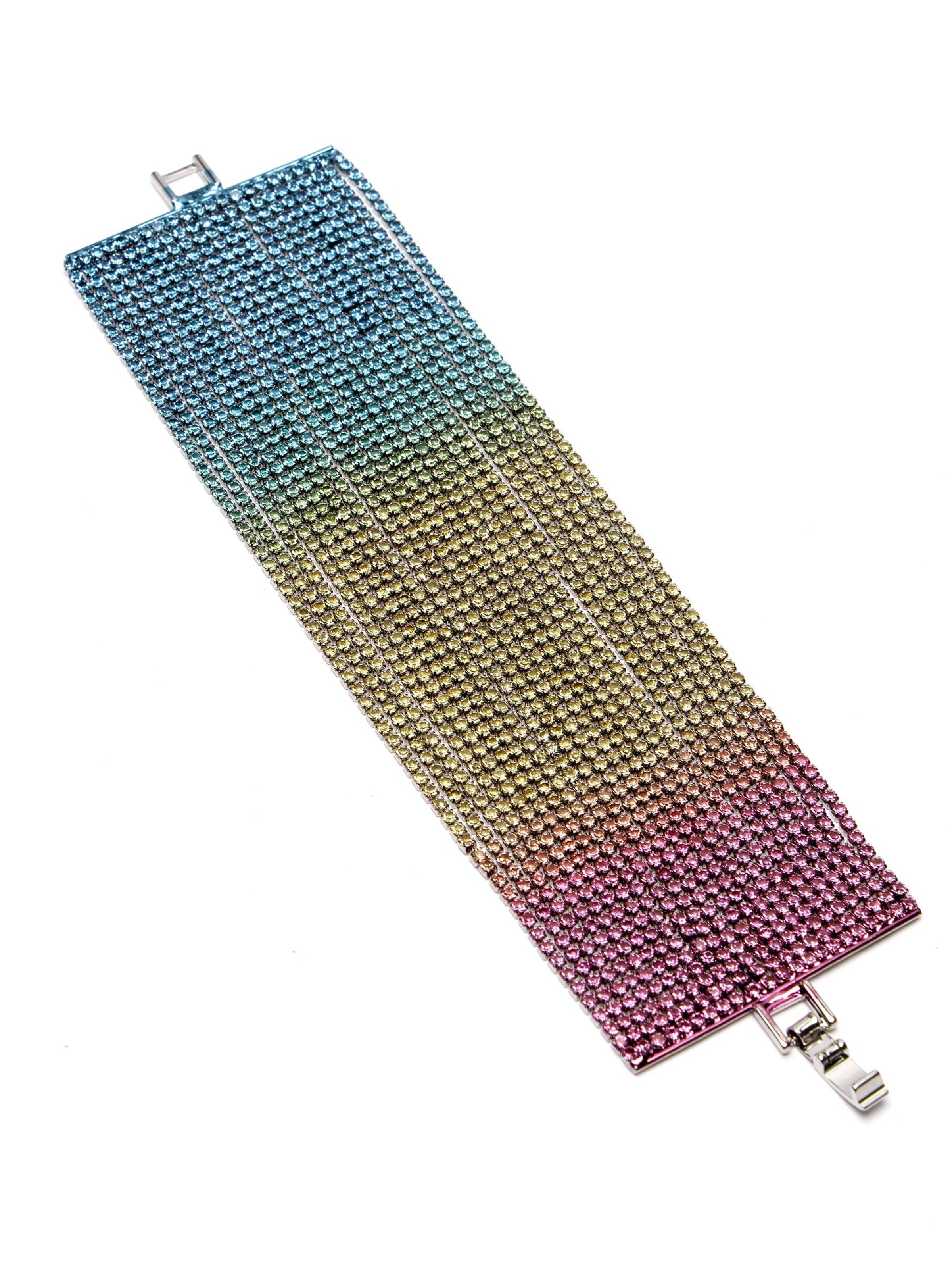 AVANT-GARDE PARIS Pulsera 'Evata' en mezcla de colores, Vista del producto