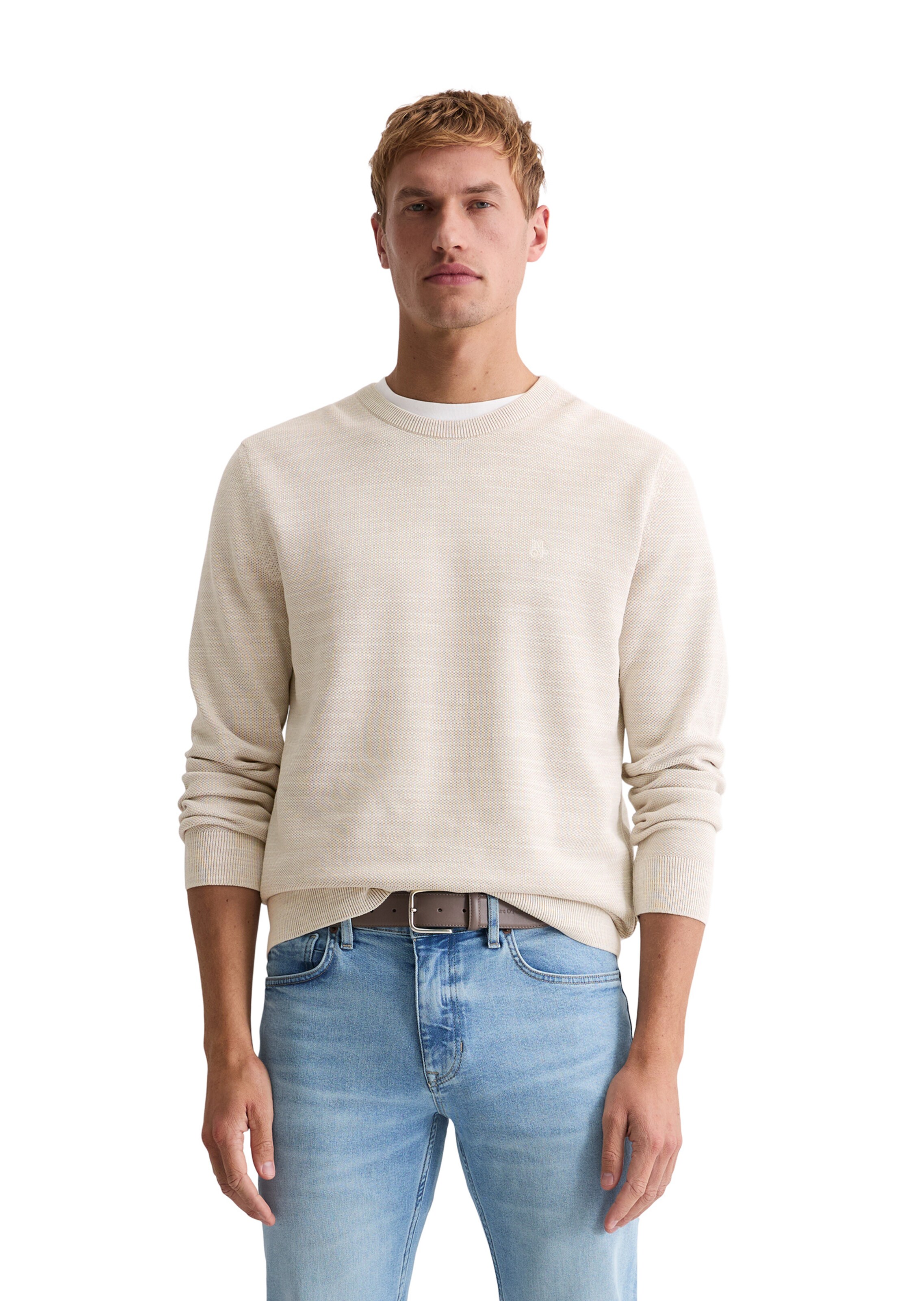 Marc O'Polo Pullover in Beige: Vorderseite