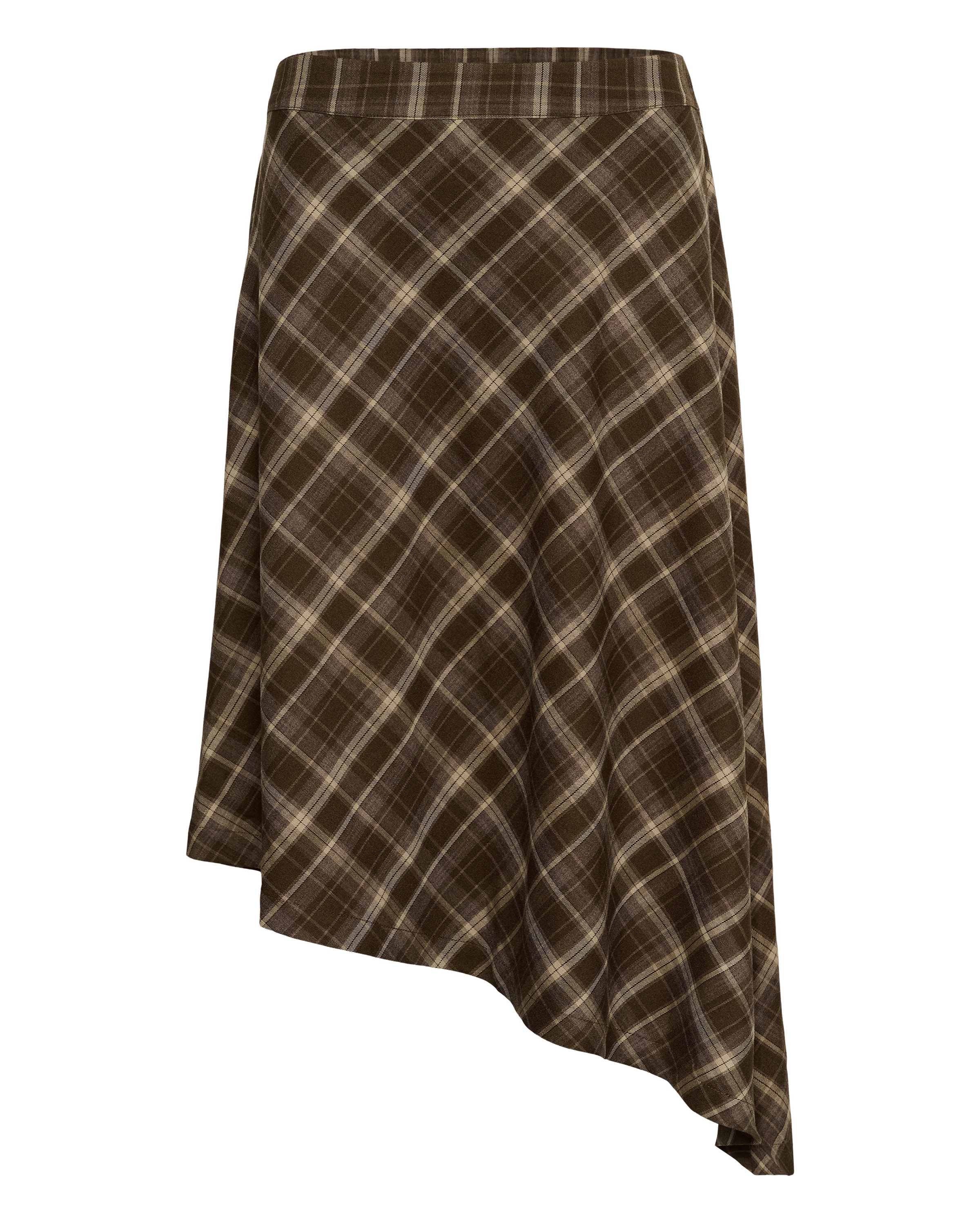 CULTURE Nederdel 'Lisobella' i 40 i beige / brun, Produktvisning