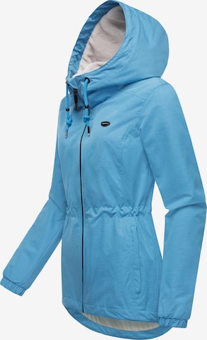 Ragwear Weatherproof jacket 'Dankka' in Blue