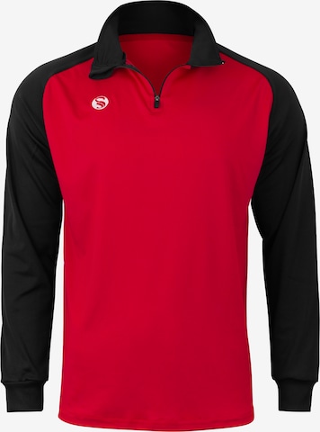Stark Soul - Sweatshirt de desporto 'WARM UP' em vermelho: frente