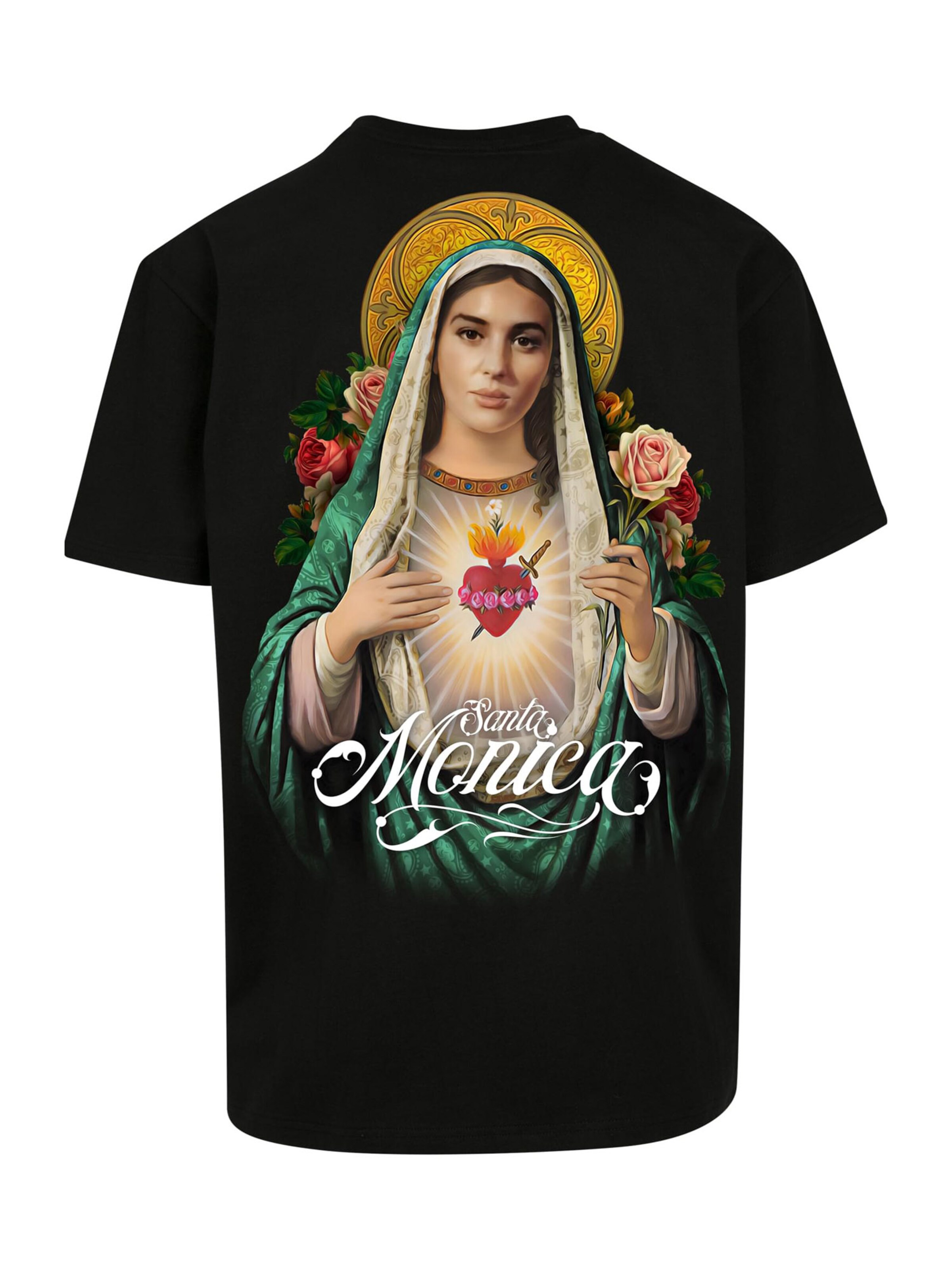 Maglietta 'Santa Monica' di MT Upscale in nero