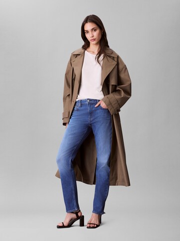 Calvin Klein Jeans Слим Джинсы в Синий