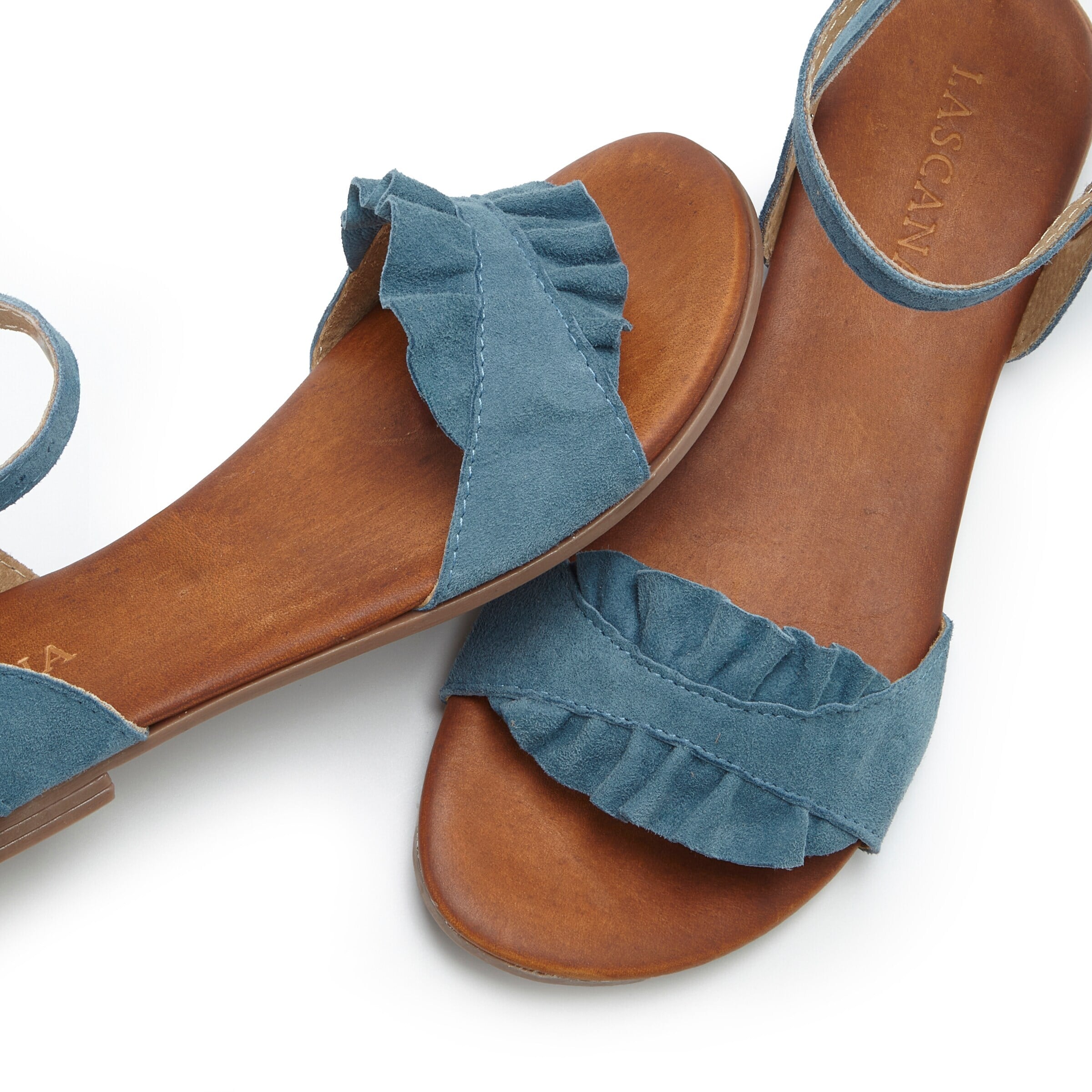 LASCANA Sandal in Blue