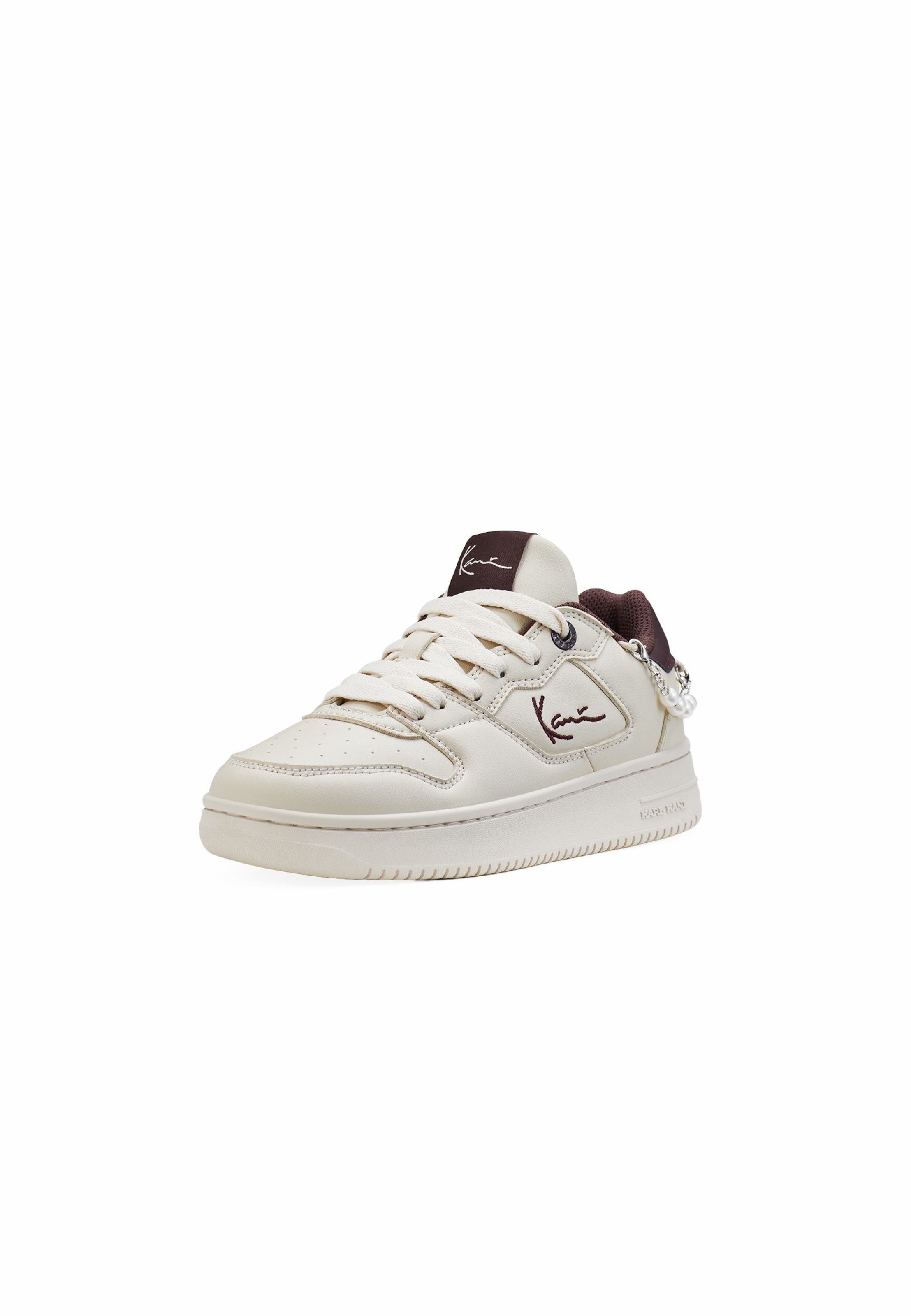 Karl Kani Sneakers '89 PRM '26 GS'' in Beige: voorkant