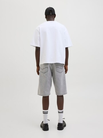 JACK & JONES Loosefit Farkut 'JJIRON JJORIGINAL' värissä harmaa