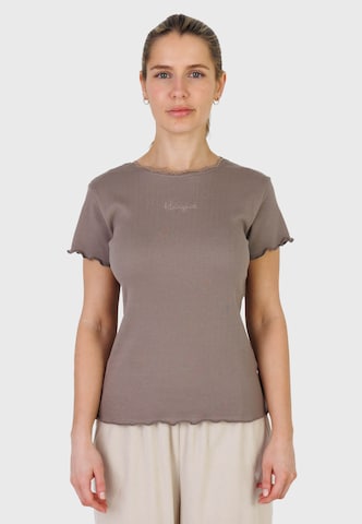 Kleinigkeit Koszulka 'Kelly' w kolorze szary: przód