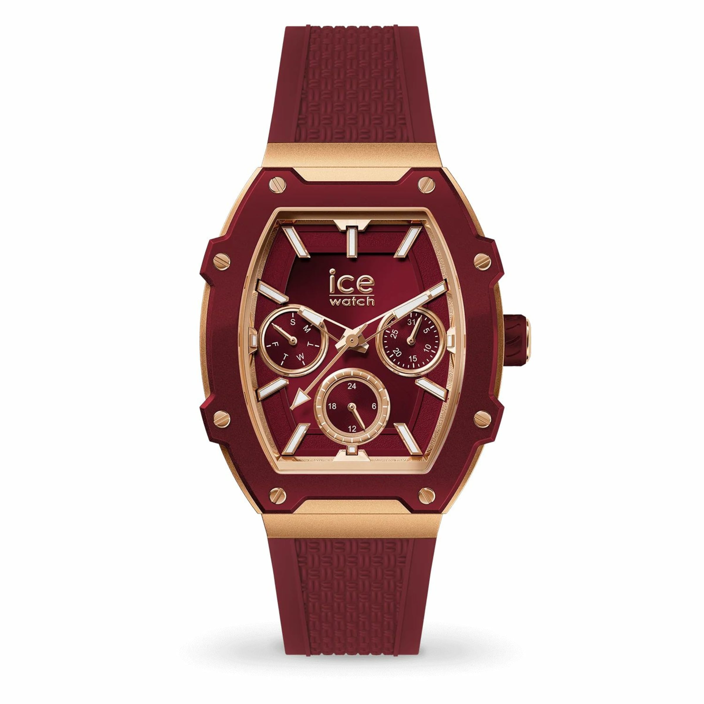 ICE WATCH Analoog horloge 'Ice Boliday' in Rood: voorkant