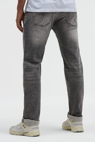 CAMP DAVID Regular Jeans BRU:NO Comfort Fit in Grau