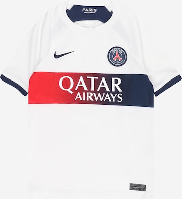 NIKE Funkčné tričko 'Paris Saint-Germain 23-24' - biela: predná strana