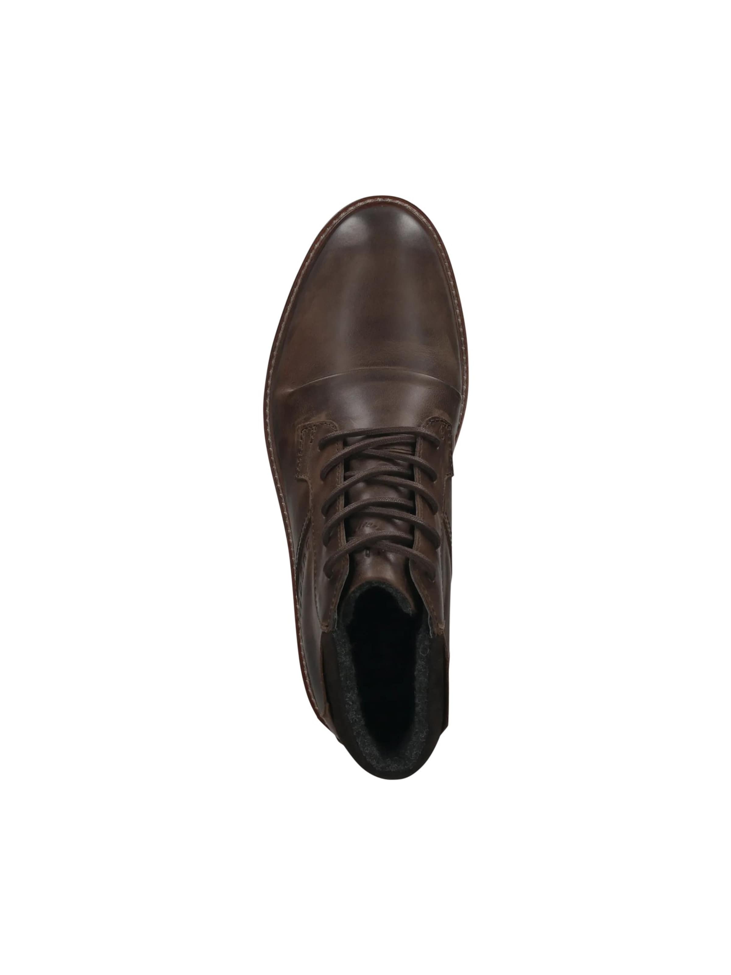 Bocanci cu șireturi de la bugatti pe maro