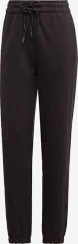 ADIDAS BY STELLA MCCARTNEY - Tapered Calças de desporto em preto: frente