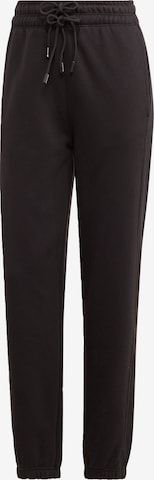 ADIDAS BY STELLA MCCARTNEY Tapered Workout Pants in Black: front