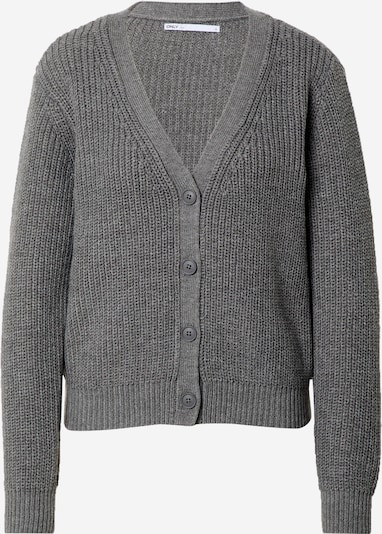 ONLY Strickjacke 'SOOKIE MELTON' in dunkelgrau, Produktansicht