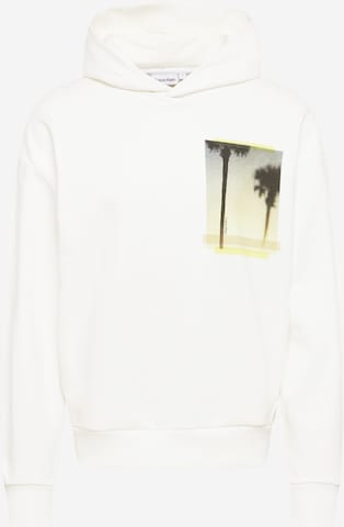 Calvin Klein Sweatshirt 'Beach' in Beige: front