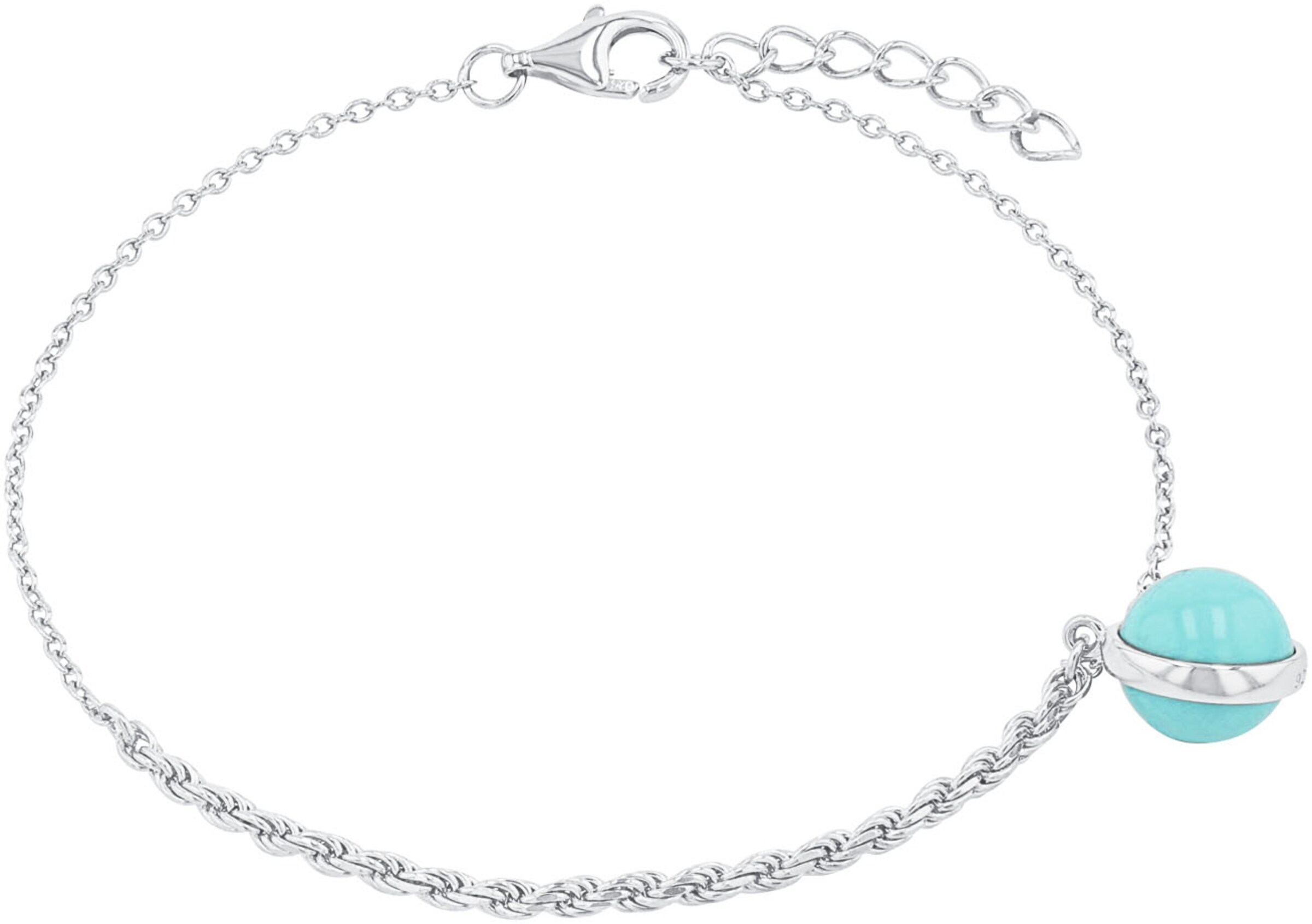 AMOR Bracelet in Silver: front