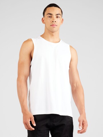 T-Shirt fonctionnel NIKE en blanc : devant