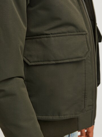 Jack & Jones Junior Winter Jacket in Green