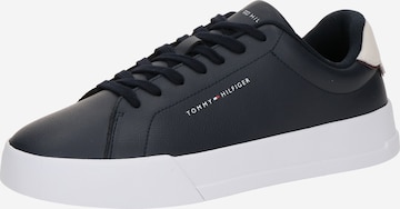 Baskets basses 'Court Ess' TOMMY HILFIGER en bleu : devant