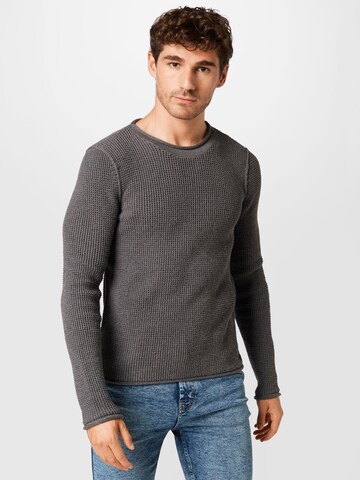 REPLAY - Regular Fit Pullover em cinzento: frente