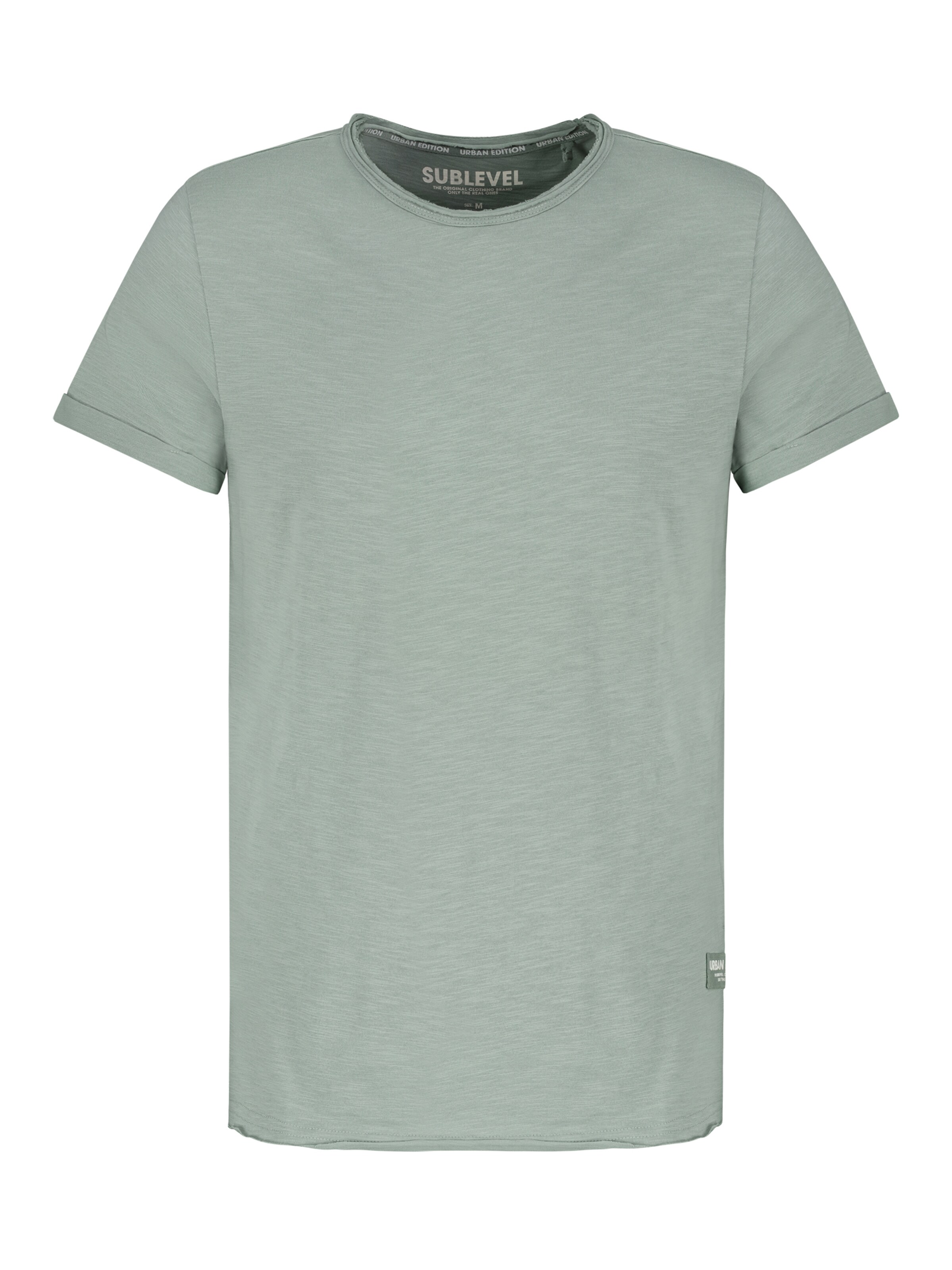 Sublevel Shirt in Grün: Vorderseite