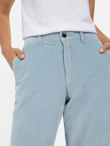 CAMEL ACTIVE Loosefit Cord Hose im Loose Fit in Blau