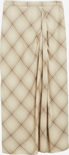 COMMA Rock in 34 in beige / sand / dunkelbraun / grau, Produktansicht