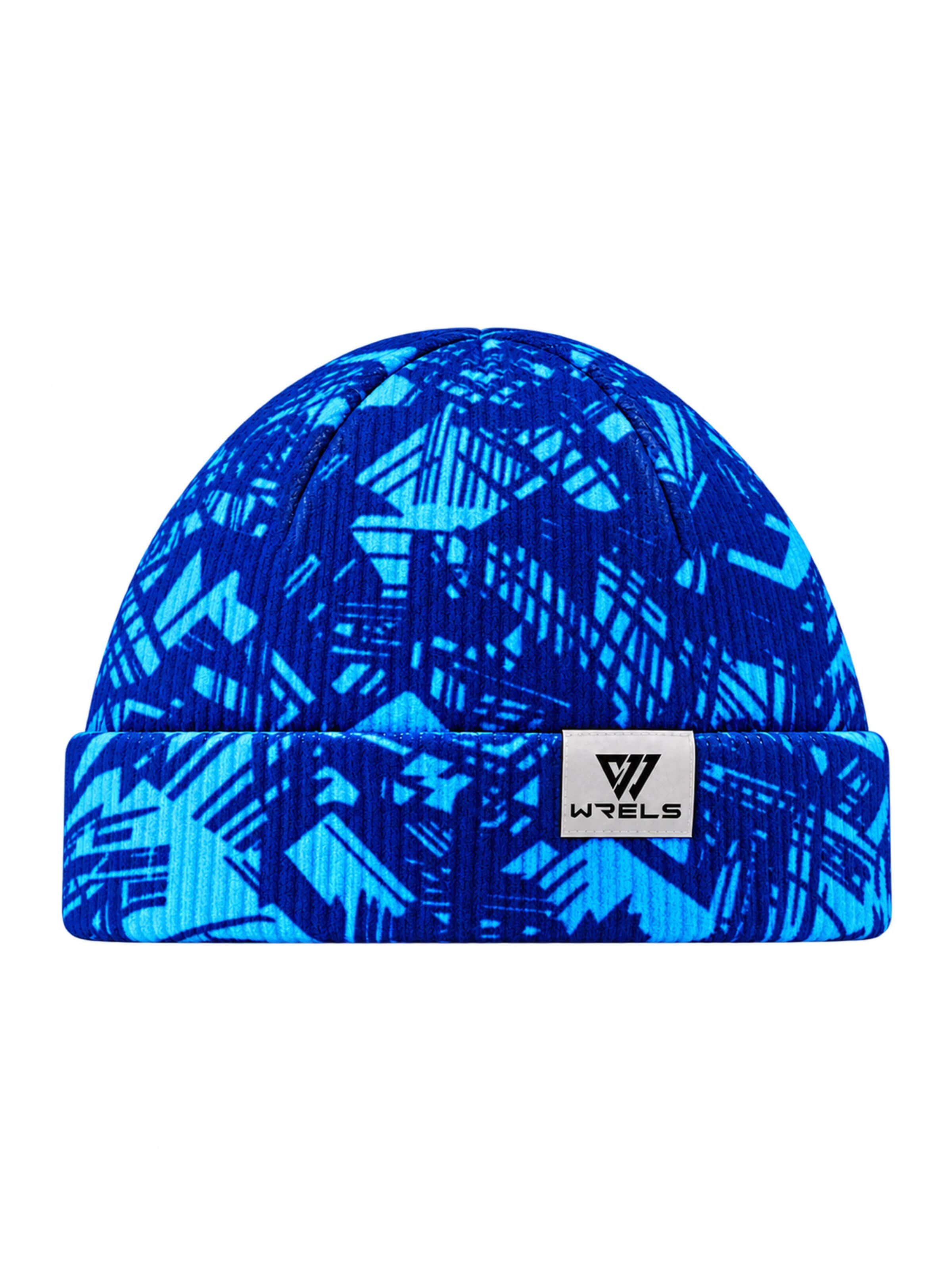 Rune Beanie in Blue