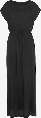 LASCANA Sommerkleid in Schwarz: predná strana