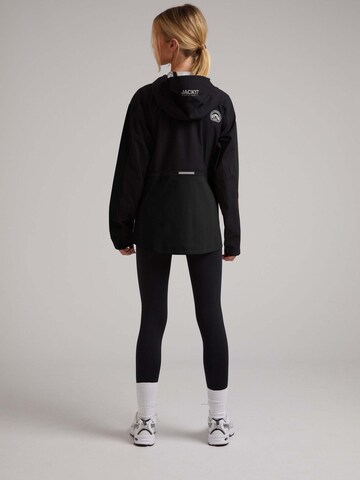 JACK1T Outdoorjas ' Isotope Regenjacke ' in Zwart