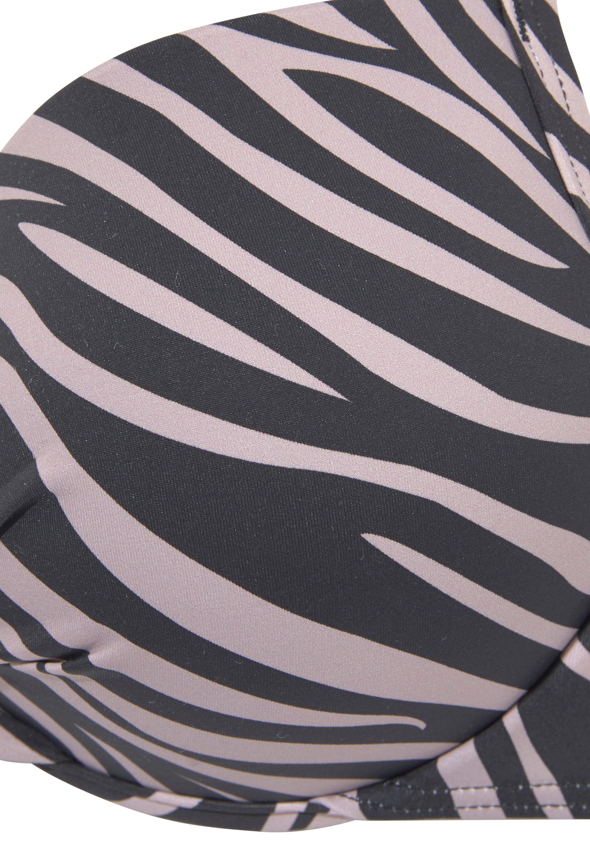 LASCANA Push-up Bikinový top - Zmiešané farby