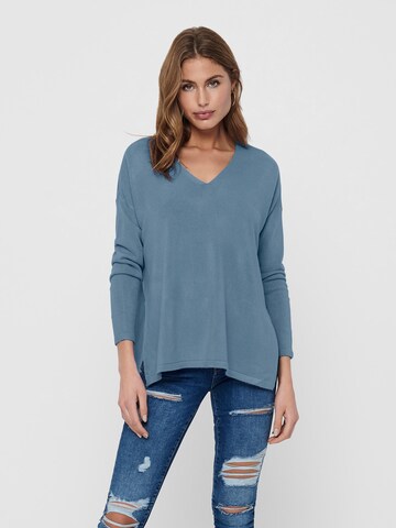 ONLY Pullover 'Amalia' in Blau: Vorderseite