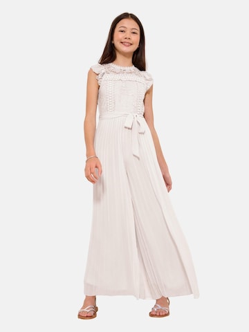 Lipsy Overall in White: front