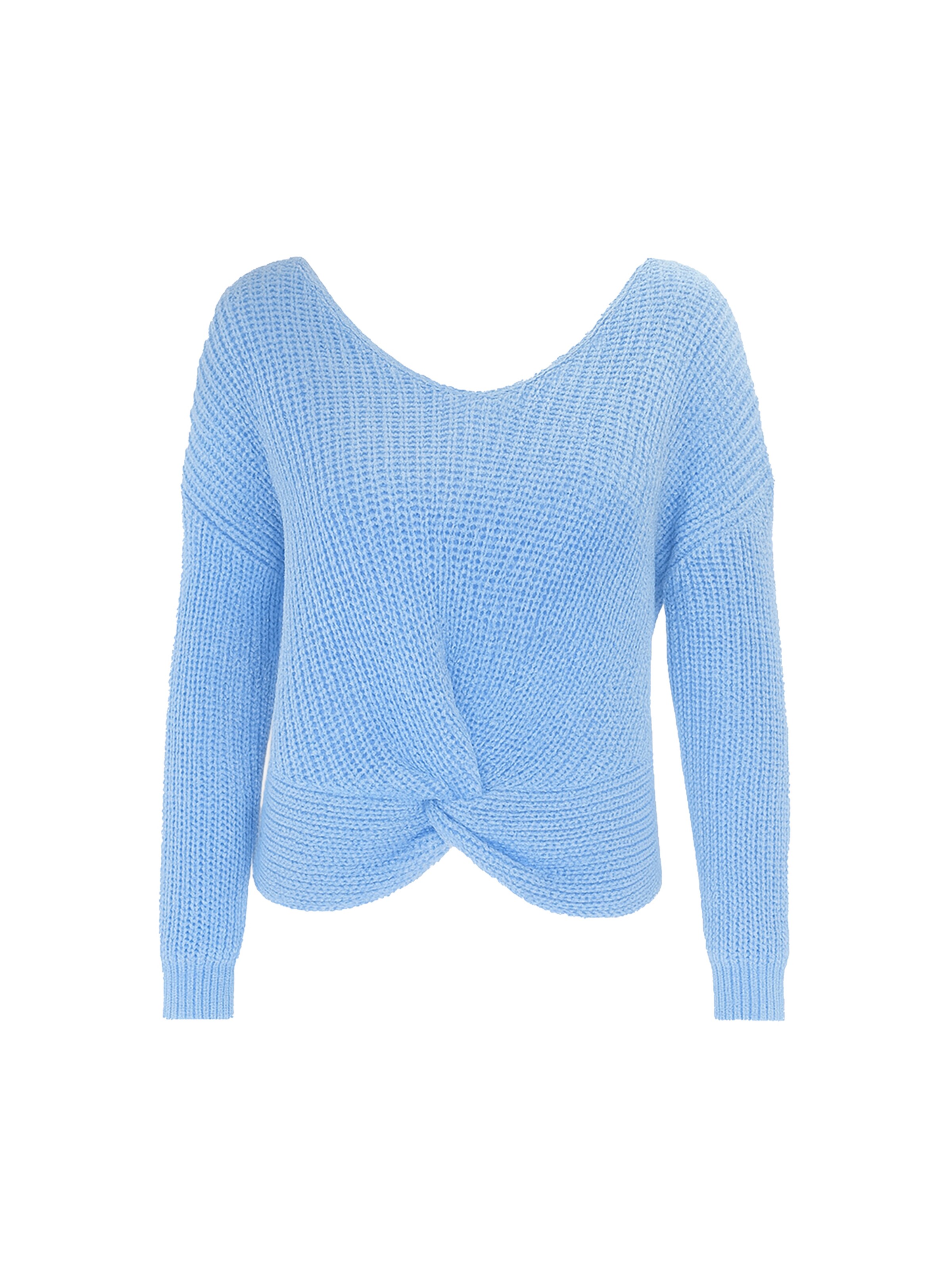 Elara Pullover in Blau: Vorderseite