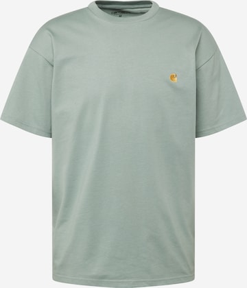 Tricou 'Chase' de la Carhartt WIP pe albastru: față