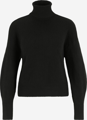 Pieces Petite Sweater 'Cava' in Black