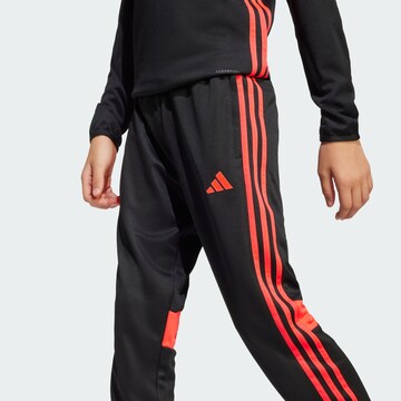 ADIDAS PERFORMANCE Tapered Sportbroek 'Tiro 25 Essentials' in Zwart
