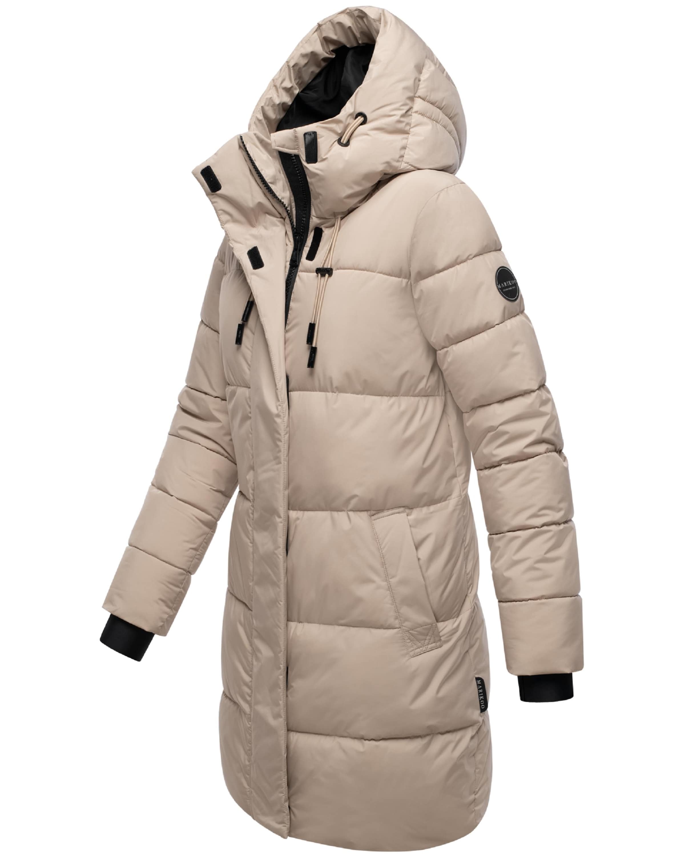 MARIKOO Winter coat 'Kaituu XVI' in Beige
