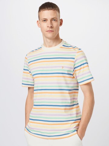 FARAH T-shirt 'CANCUN' i beige: framsida