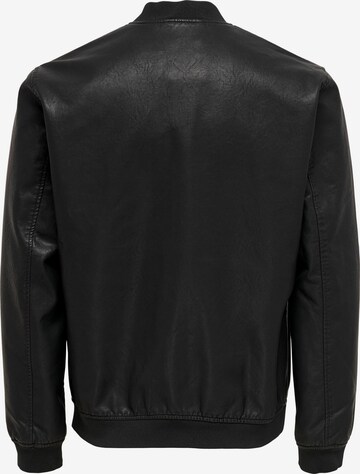 Veste mi-saison 'Aksel' Only & Sons en noir